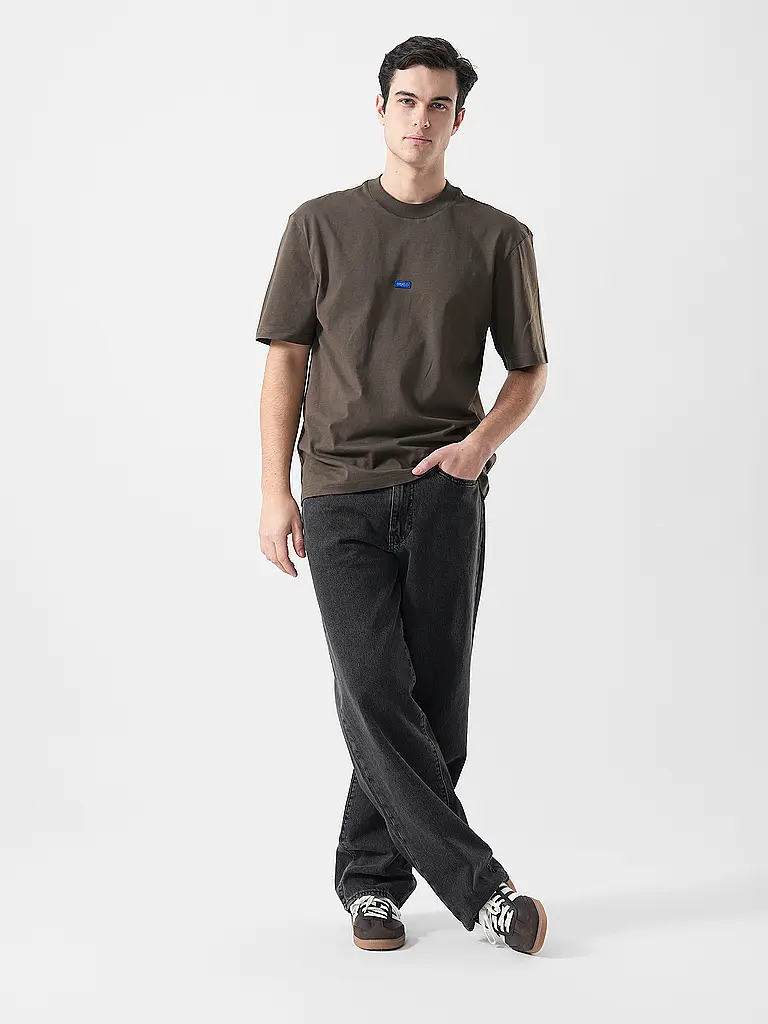 HUGO | T-Shirt NIEROS | Braun