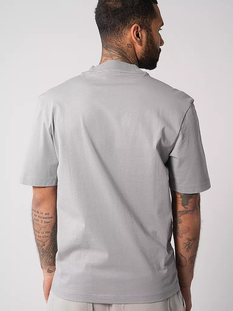 HUGO | T-Shirt NIEROS | hellgrau