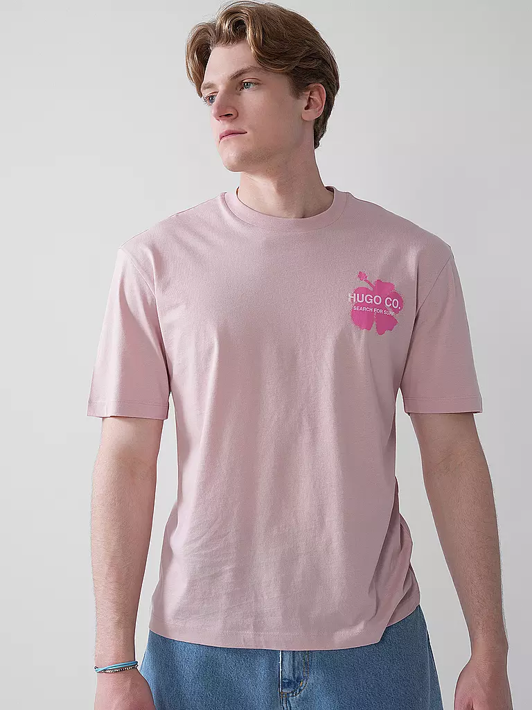 HUGO | T-Shirt NODIWOP | rosa