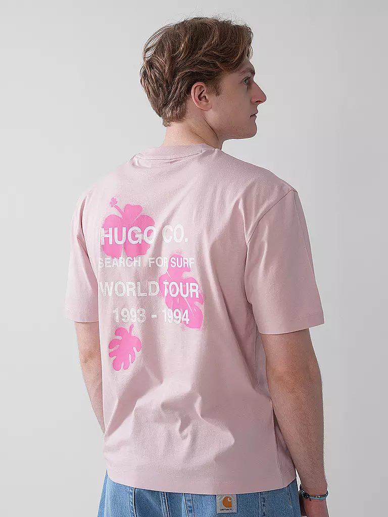 HUGO | T-Shirt NODIWOP | rosa