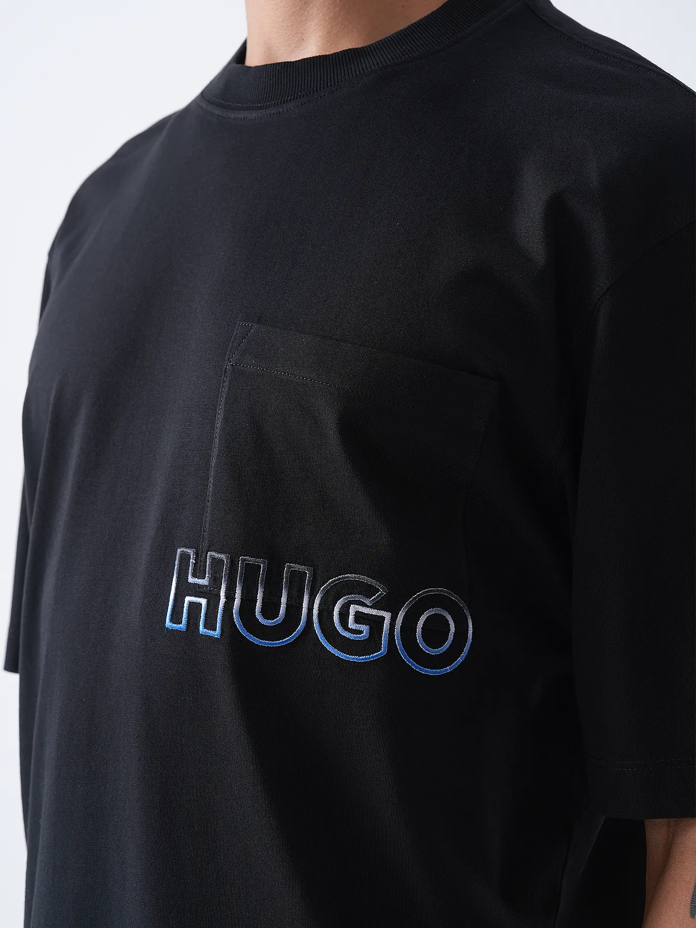 HUGO | T-Shirt NOGOSTE | schwarz