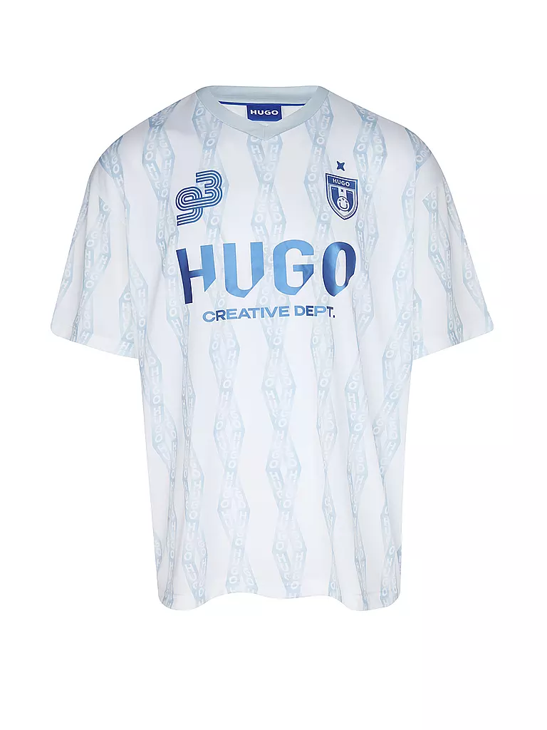 HUGO | T-Shirt NOTBAL  | weiss