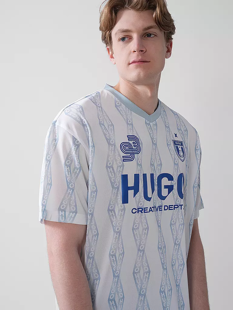 HUGO | T-Shirt NOTBAL | weiss