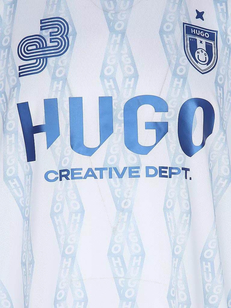 HUGO | T-Shirt NOTBAL | weiss