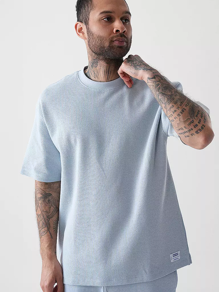 HUGO | T-Shirt NUWAFFLE | beige