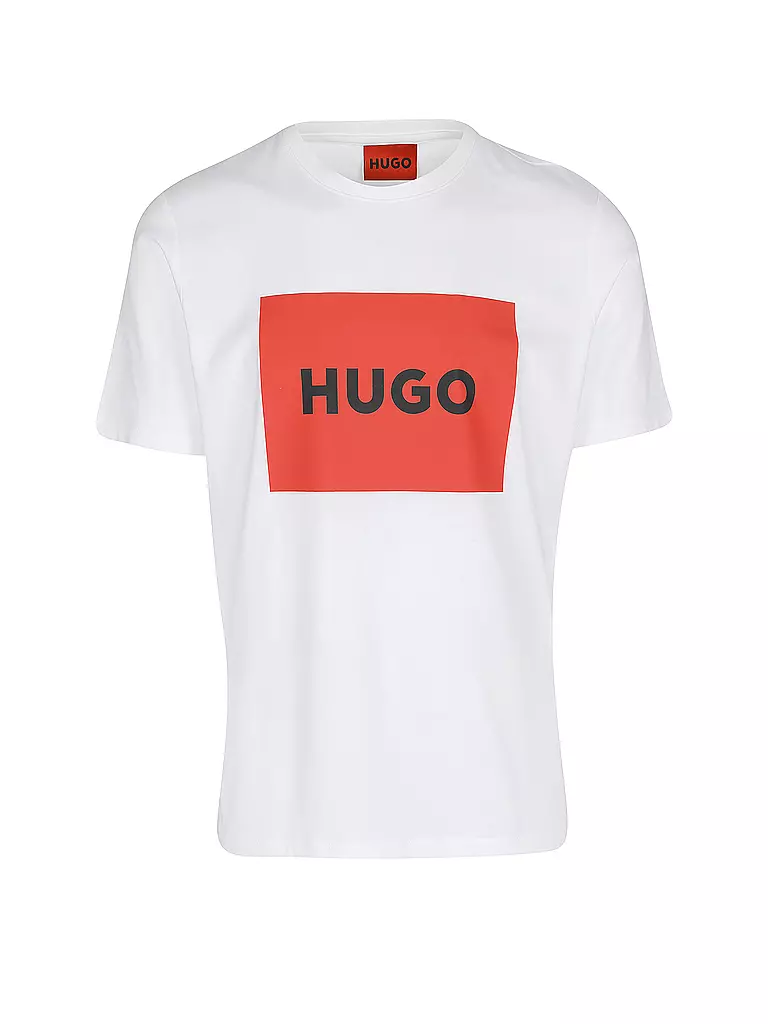 HUGO | T-Shirt Regular Fit DULIVE 222 | weiss