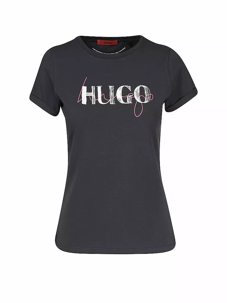 HUGO | T-Shirt The Slim T 9 | blau