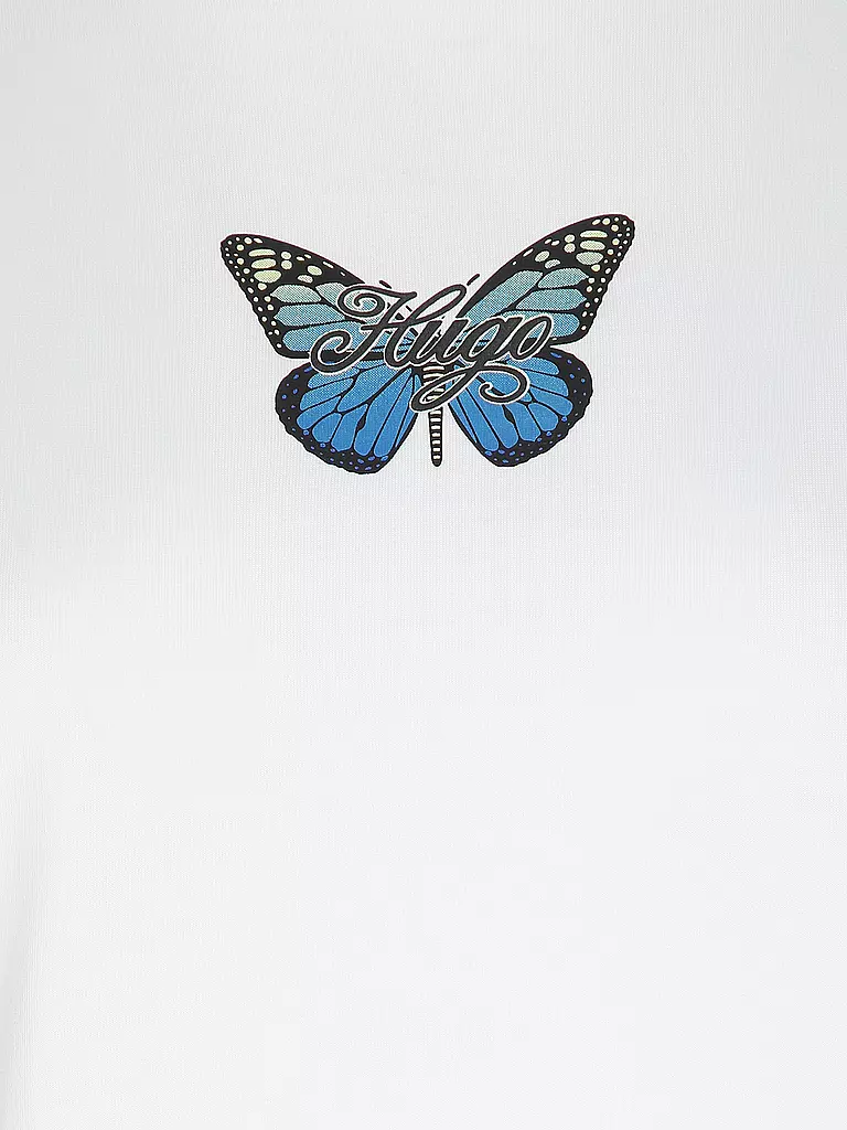 HUGO | T-Shirt VINTAGE | schwarz