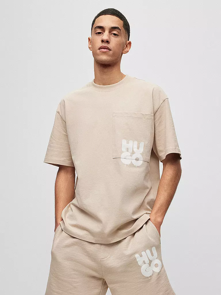 HUGO | T-Shirt | beige