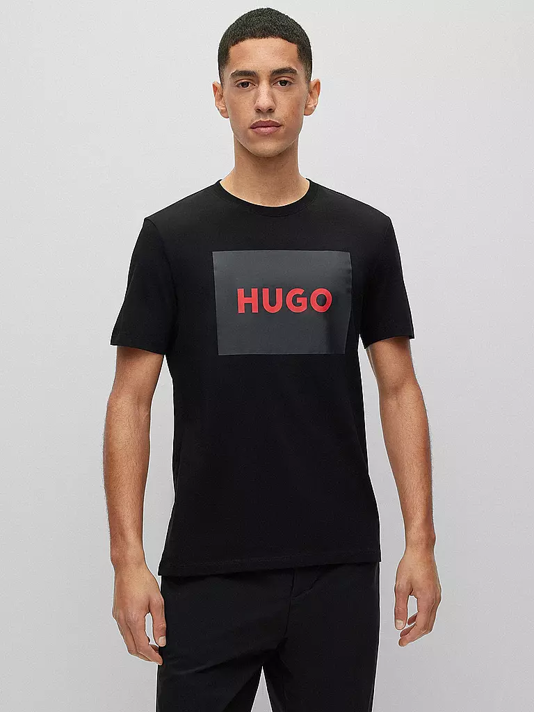 HUGO | T-Shirt | schwarz