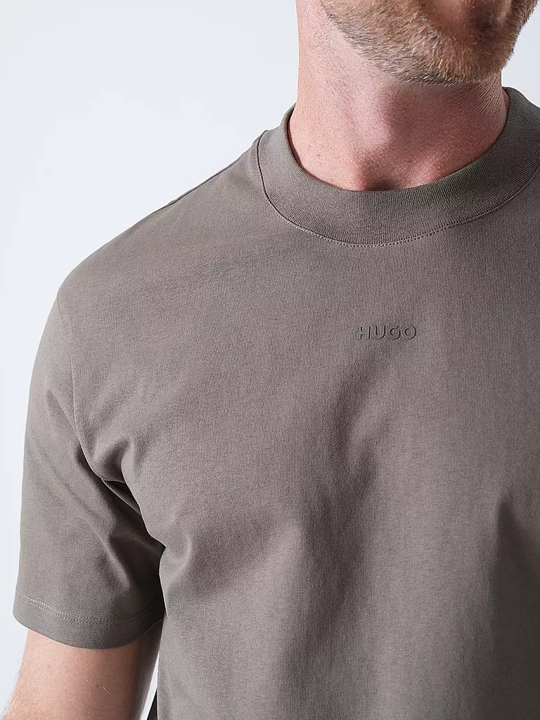 HUGO | T-Shirt | dunkelrot