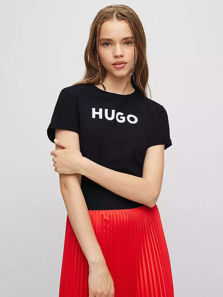 HUGO | T-Shirt | schwarz