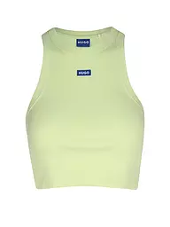 HUGO | Top Cropped Fit  | hellgrün