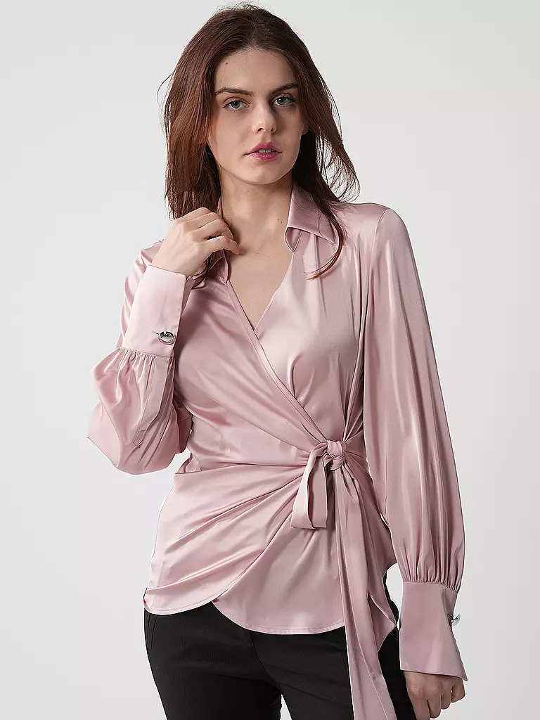 HUGO | Wickelbluse EDAMA | rosa