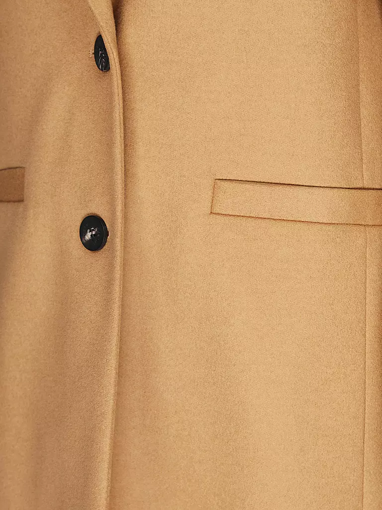 HUGO | Wollmantel MOJENI | braun