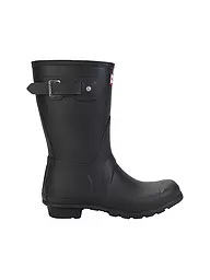 HUNTER BOOT | Gummistiefel ORIGINAL SHORT BOOT | schwarz