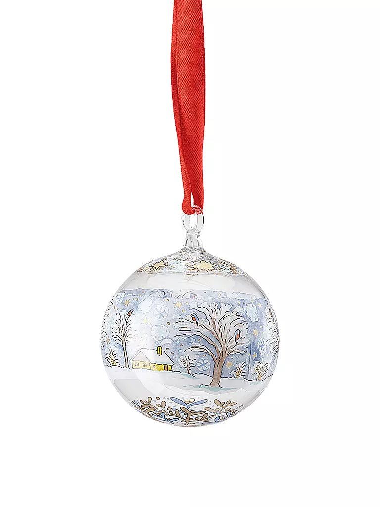HUTSCHENREUTHER | Collector's Items Christmas Kristallkugel 2022 Glas Kugel | transparent