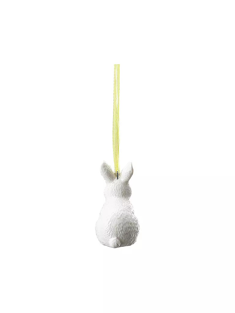 HUTSCHENREUTHER | Oster Anhänger Hase sitzend 6cm | weiss