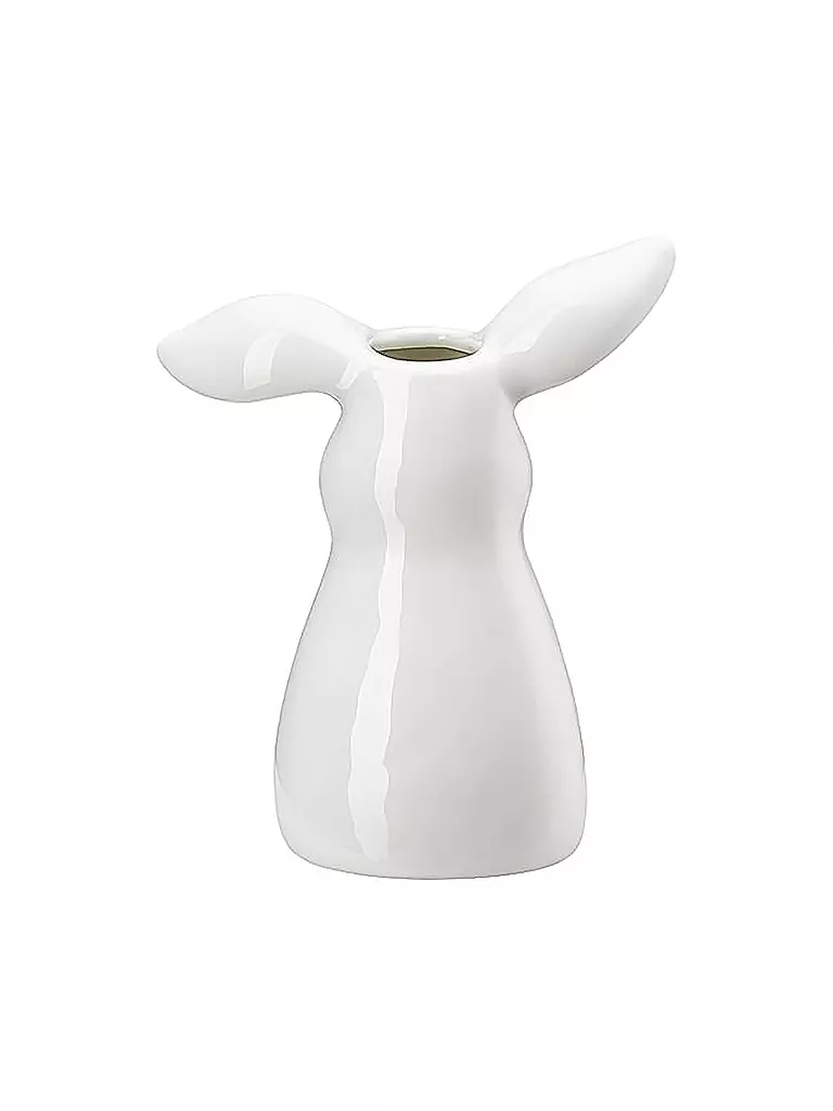 HUTSCHENREUTHER | Oster Porzellan Vase Hase 11cm Weiss | weiss