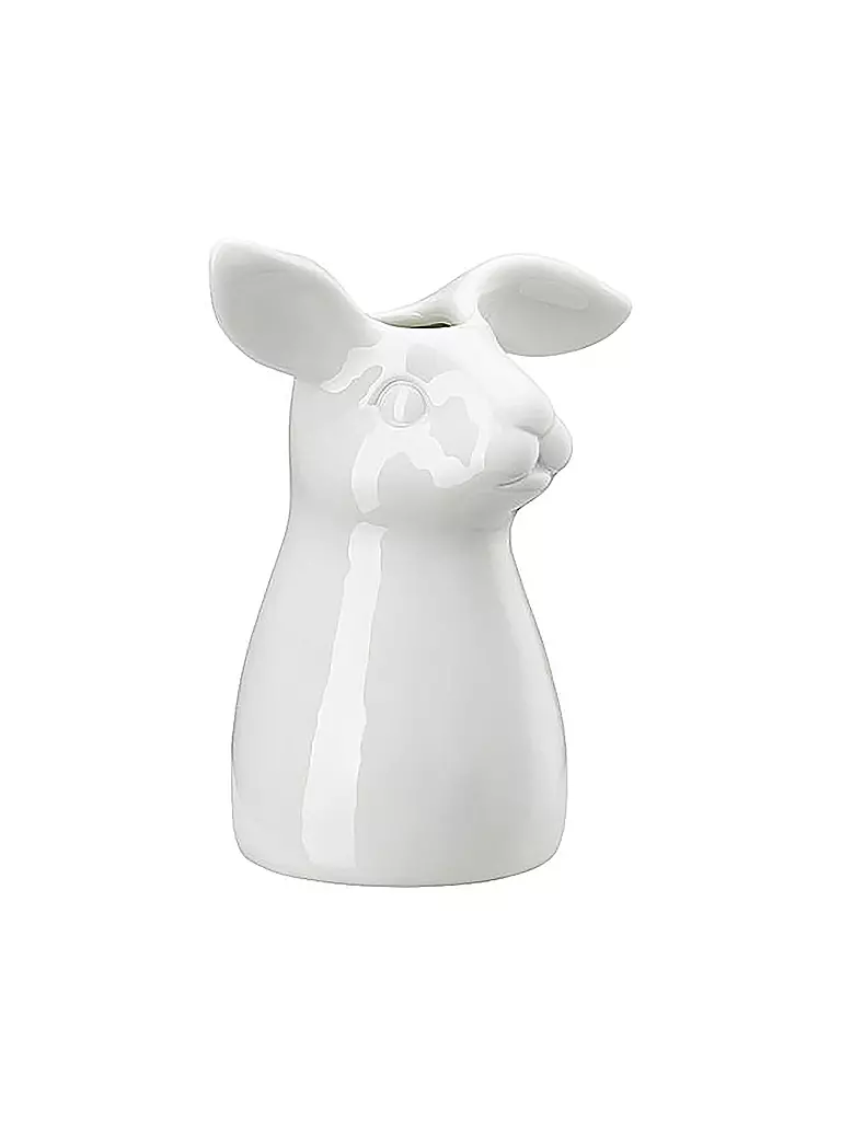 HUTSCHENREUTHER | Oster Porzellan Vase Hase 11cm Weiss | weiss
