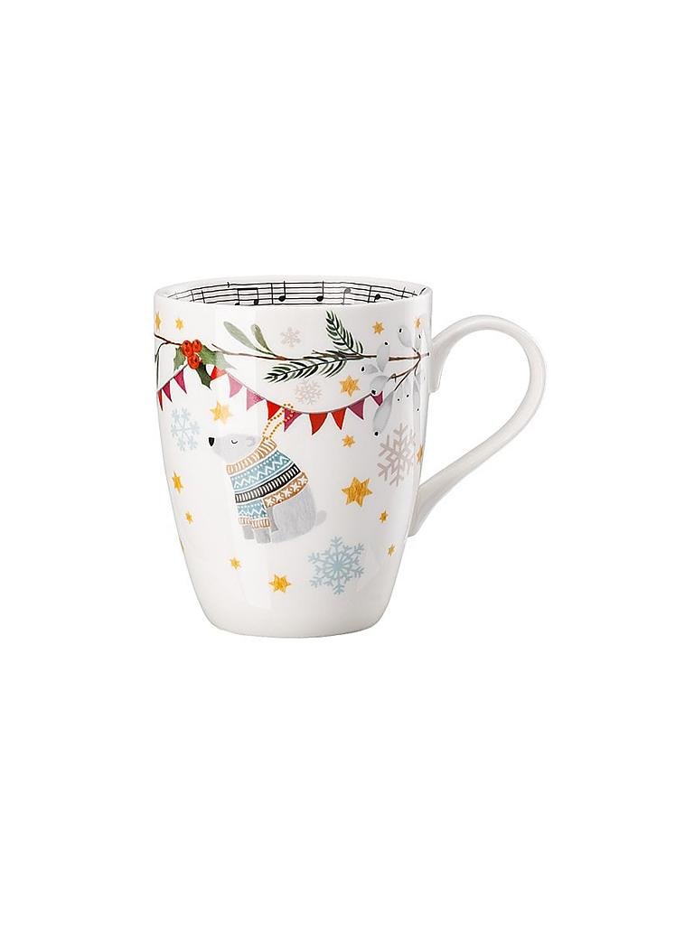 HUTSCHENREUTHER | Weihnachts-Henkelbecher "Schneeflöckchen" 2019 | bunt