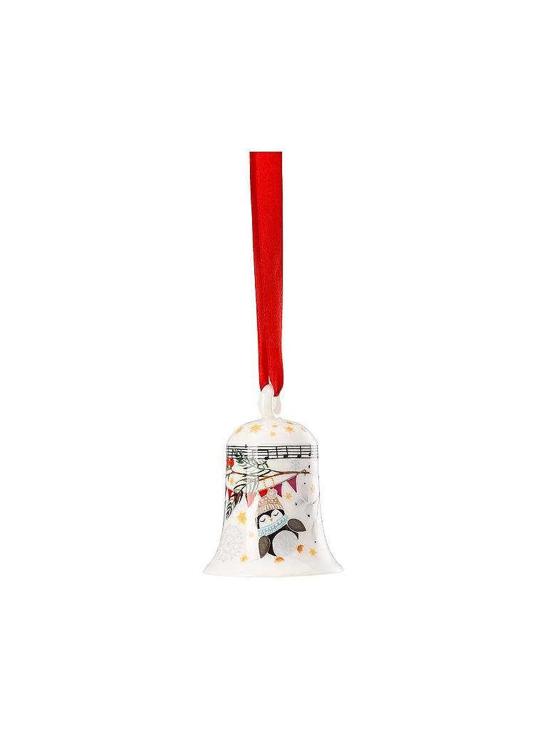 HUTSCHENREUTHER | Weihnachts-Porzellanglocke "Schneeflöckchen" 2019 | bunt