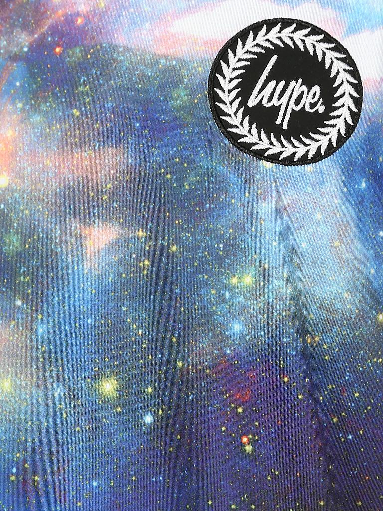 HYPE | T-Shirt " Sunset Space " | blau