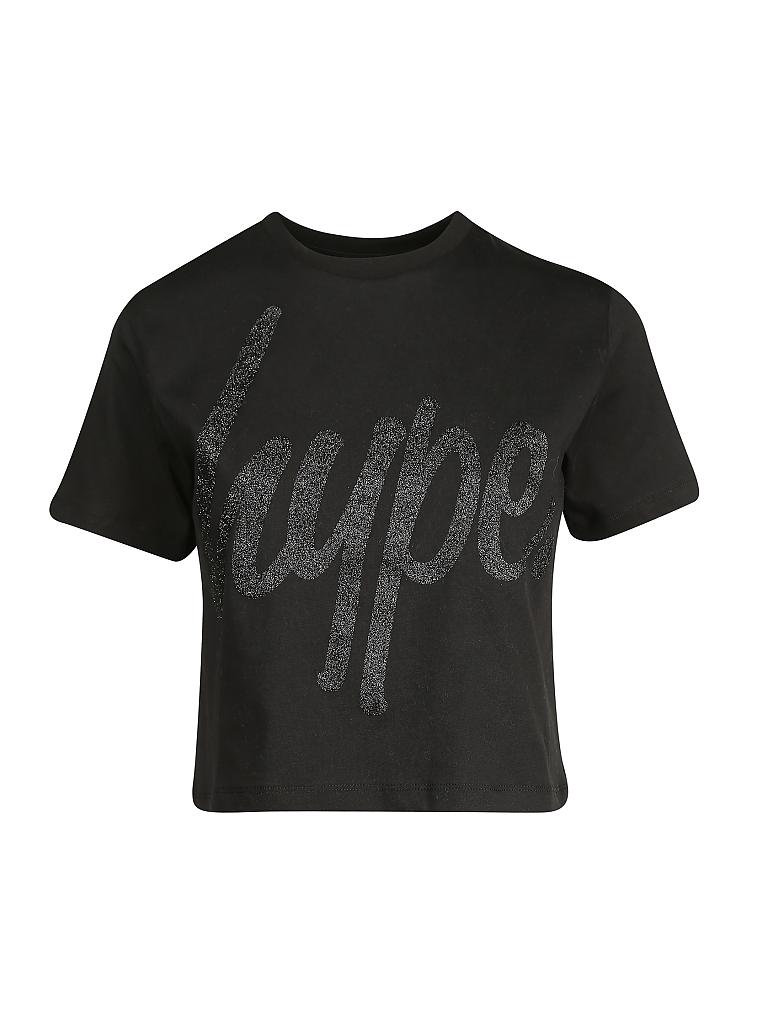 HYPE | T-Shirt Cropped-Fit | schwarz