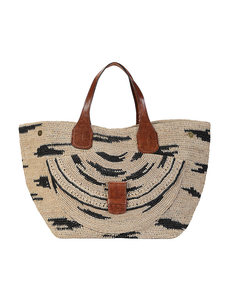 IBELIV Strohtasche - Shopper LAZA II beige damen