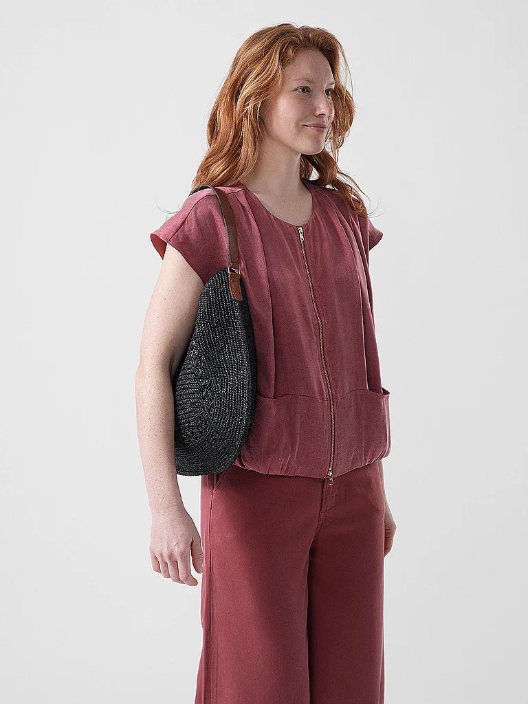 IBELIV MEVA Schultertasche Schwarz 2