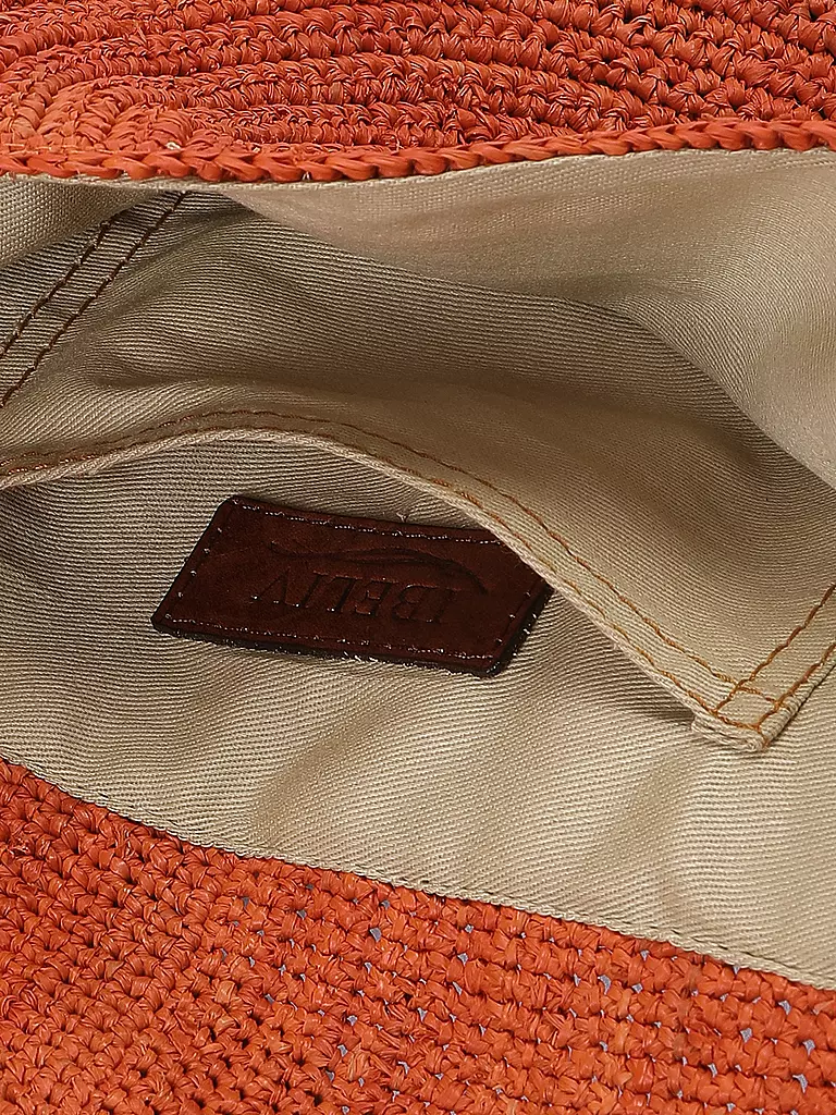 IBELIV | Strohtasche - Mini Bag TIAKO | orange