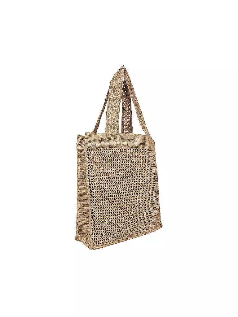 IBELIV | Strohtasche - Shopper FASIKA | beige