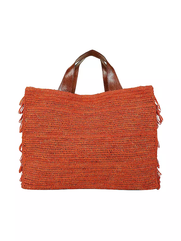 IBELIV | Strohtasche - Shopper ONJA | orange