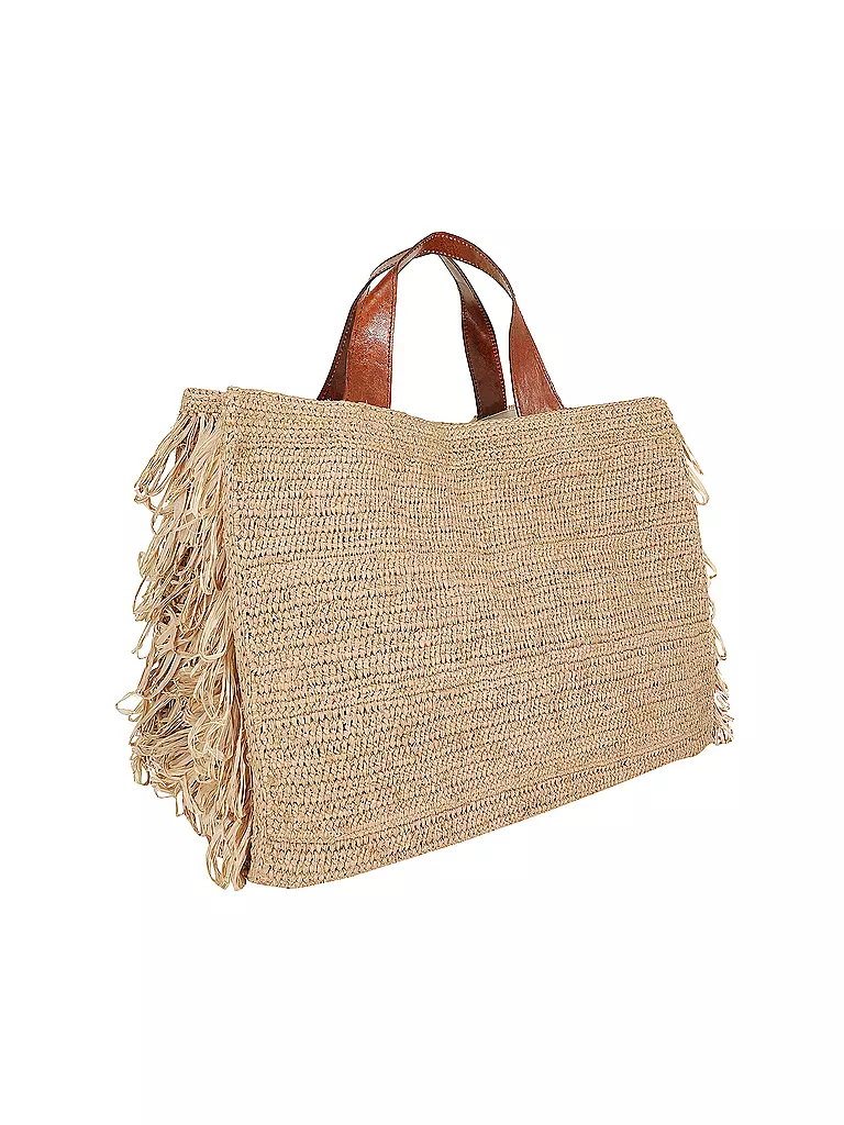 IBELIV | Strohtasche - Shopper ONJA | beige