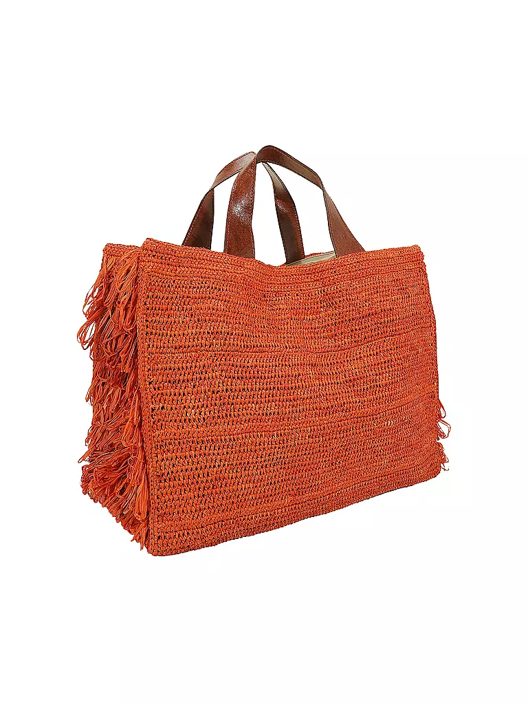 IBELIV | Strohtasche - Shopper ONJA | orange