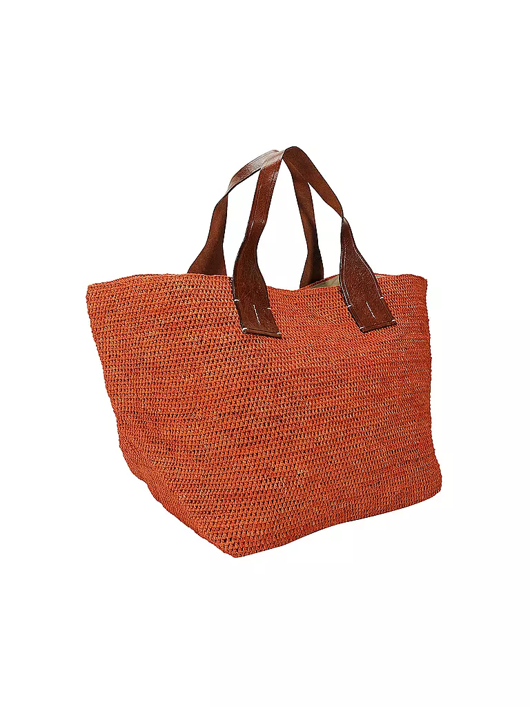 IBELIV | Strohtasche - Shopper TOKYO | orange