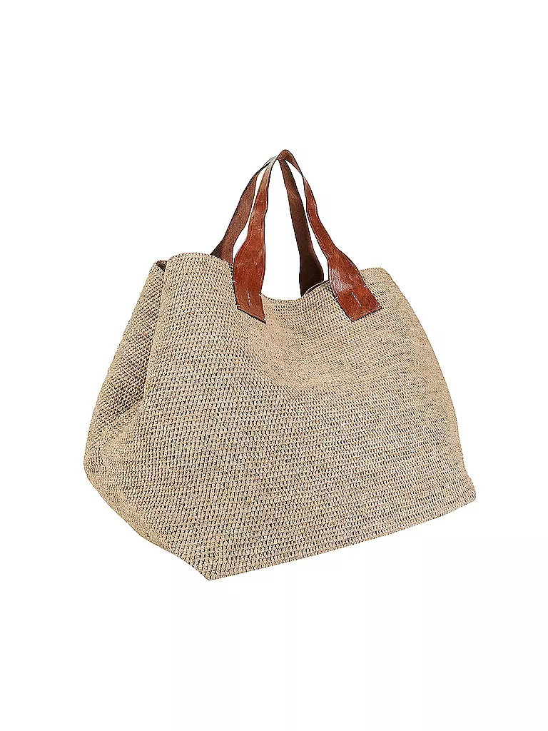 IBELIV | Strohtasche - Shopper XLarge RIO | beige