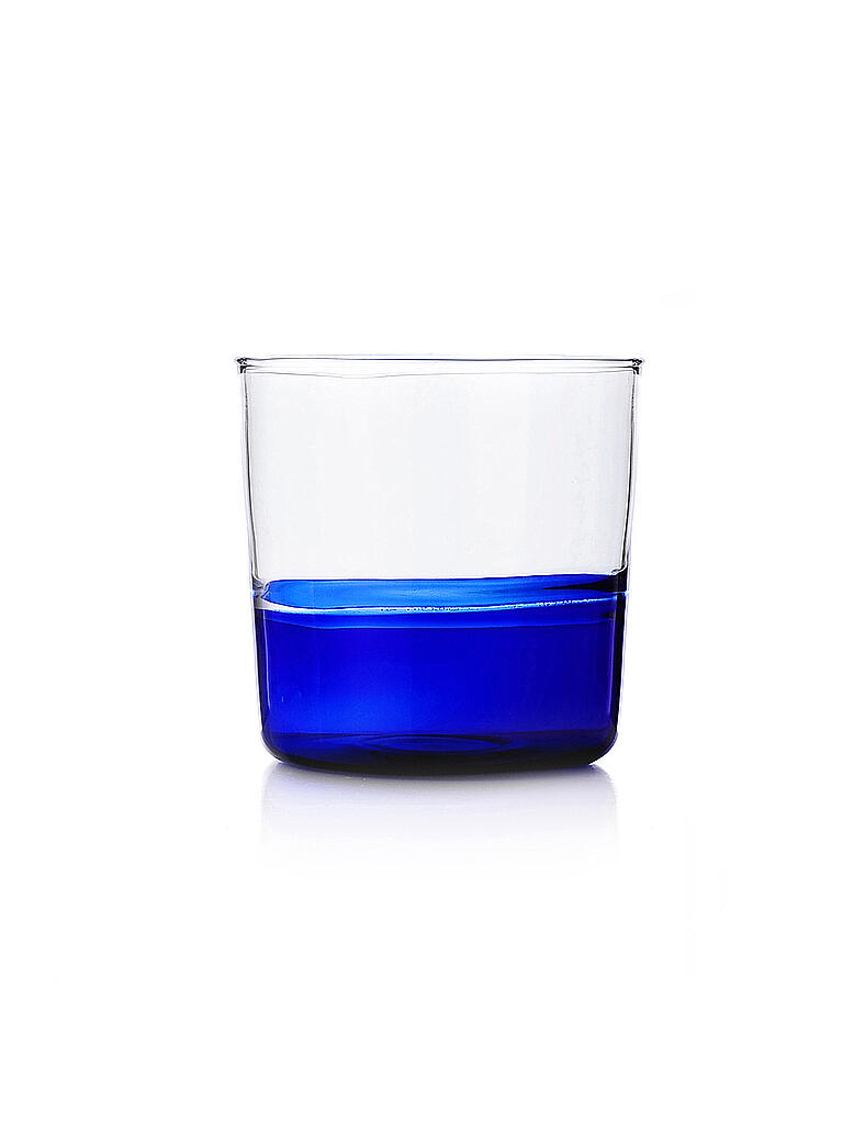 ICHENDORF MILANO | Trinkglas Light Colore 8cm Blue/Clear | blau