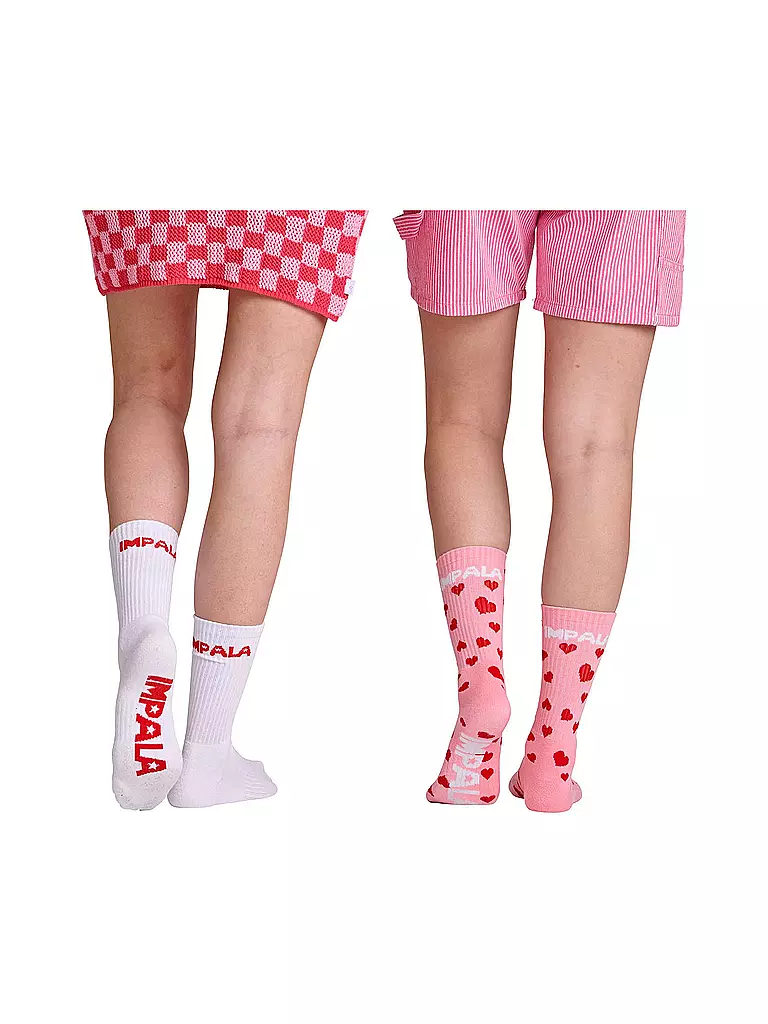 IMPALA | Socken 3-er Pkg. hearts | bunt