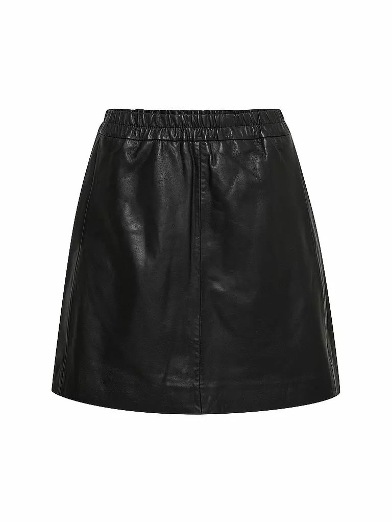 IN WEAR | Lederrock WOOK | schwarz