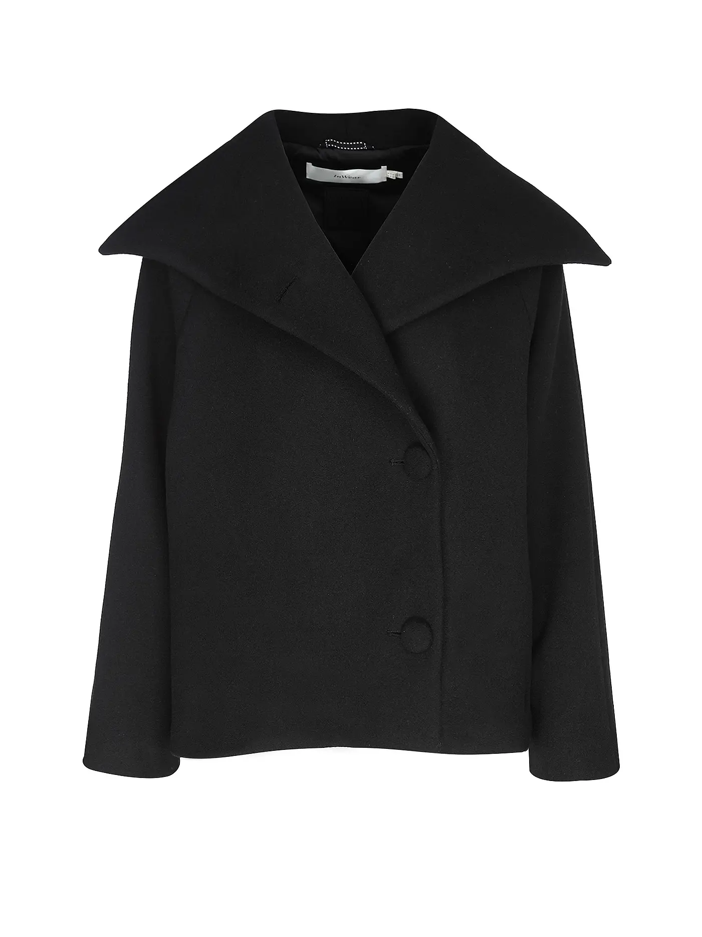 IN WEAR | Wolljacke PERRYL | schwarz
