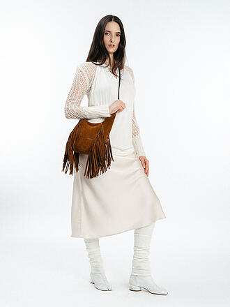 INA KENT | Ledertasche - Hobo Bag MIO ED.1 SUEDE