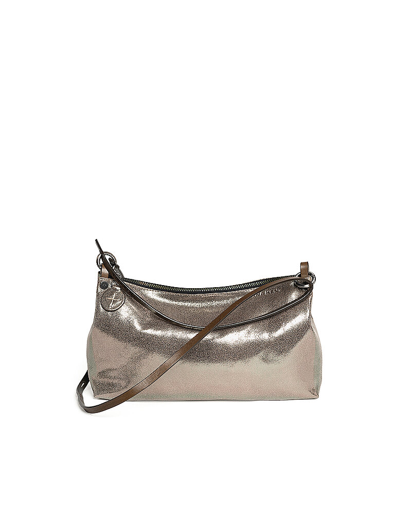 INA KENT Ledertasche - Umhängetasche ORNAMENT Ed. 2 silber