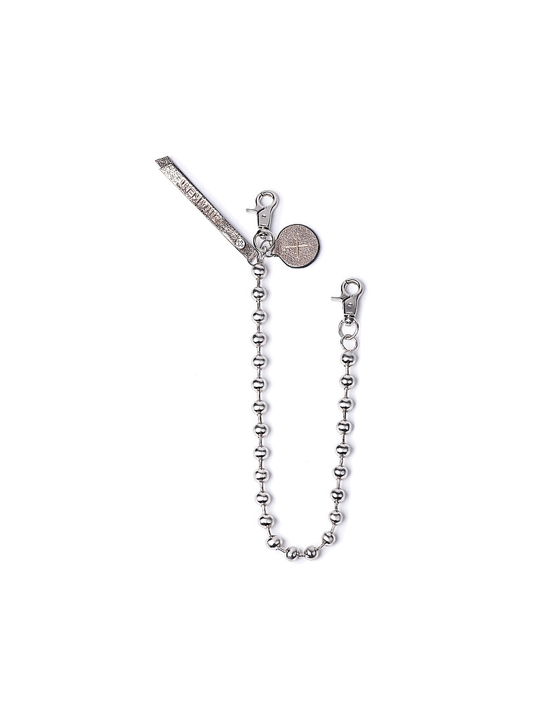 INA KENT Schlüsselanhänger - Kettenriemen BALL N CHAIN ED.1 silber