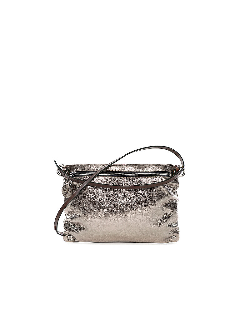 INA KENT Ledertasche - Umhängetasche MOONLIT Ed. 1 silber
