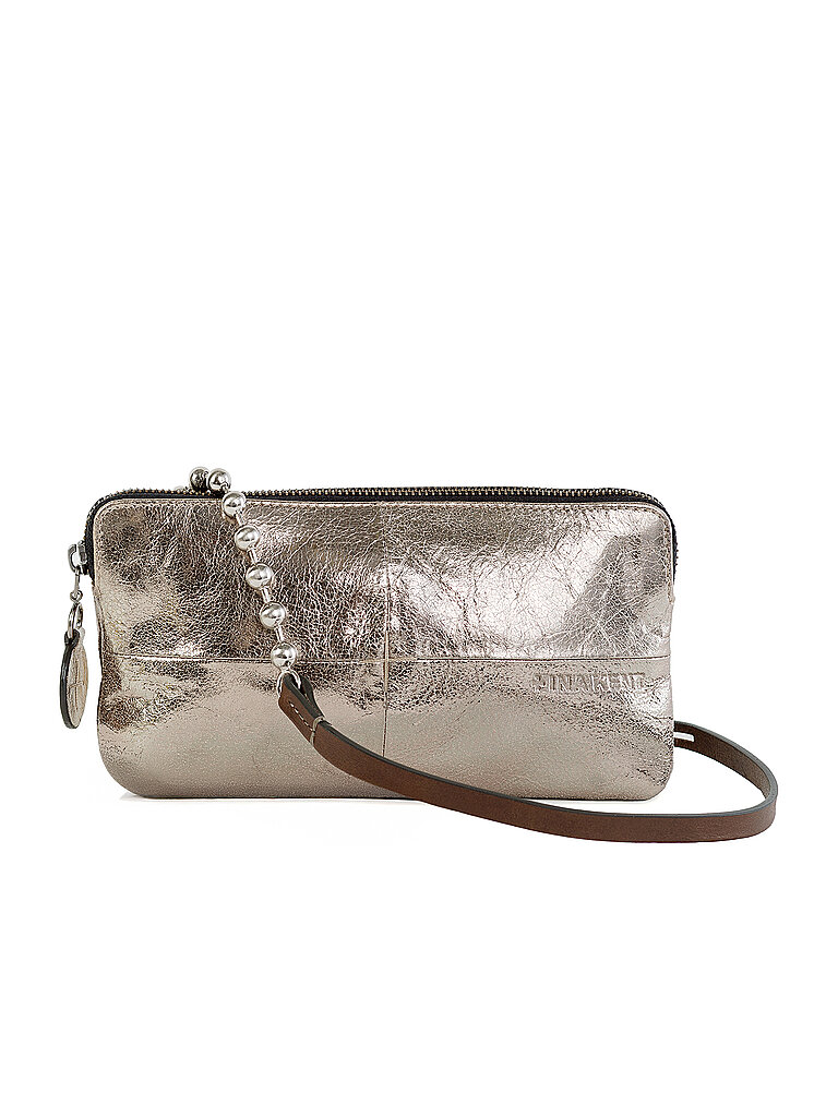 INA KENT Ledertasche - Umhängetasche IVIET ED.3 grau