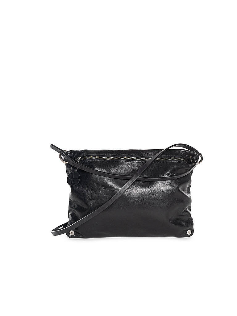 INA KENT Ledertasche - Umhängetasche MOONLIT Ed. 1 schwarz