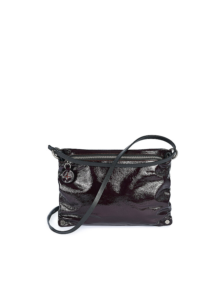 INA KENT Ledertasche - Umhängetasche MOONLIT Ed. 1 dunkelrot