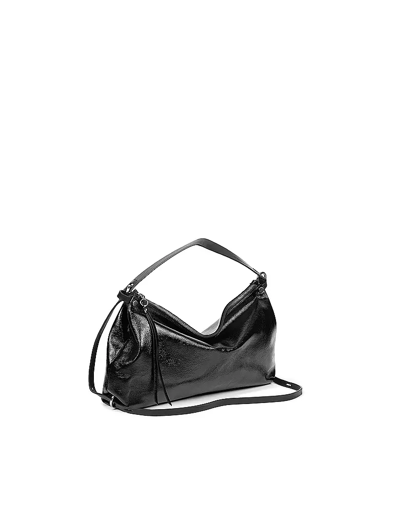 INA KENT | Ledertasche - Umhängetasche DINKUM ed.2 | schwarz