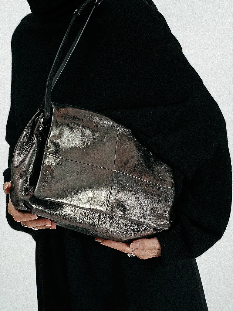 INA KENT | Ledertasche - Umhängetasche EILEEN ED. 1 | Schwarz